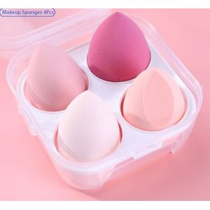 Makeup Sponges Beauty Blender Sponge Pink 4pcs /Set
