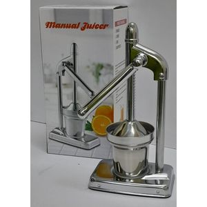 Heavy Duty Stainless Steel Manual Juice Extractor, Hand Press Citrus Juicer for Oranges and Lemons