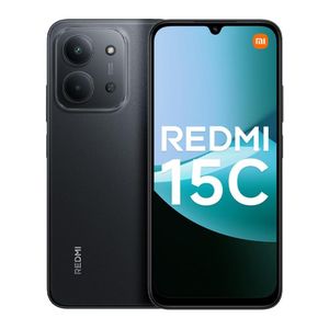 Redmi 15C, 4G, 6.9",  256GB +8GB (4+4)RAM , 6000mAh, Black (12 Months Warranty)