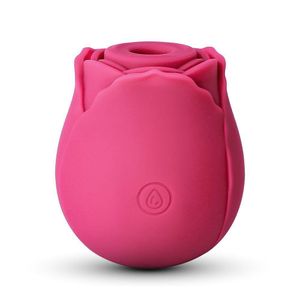 Rose Vibrator Sucking & Vibrating Nipples ClitMassager Regular Rose Sex Toy 