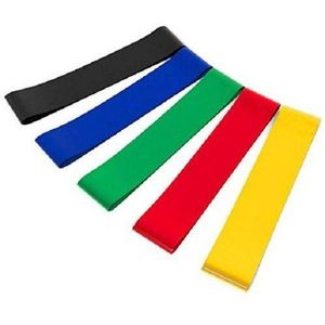 3 pcs Set Knitted Yoga Elastic Band 3 Sizes Resistance Loop Pilate