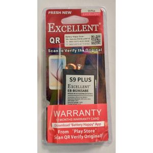 EXCELLENT SAMSUNG GALAXY S9 PLUS Mobile Phone Battery.