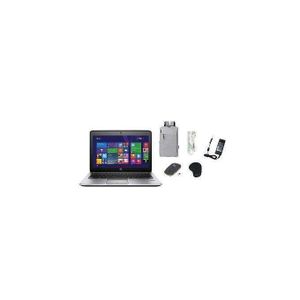 HP EliteBook 820 G1 Laptop 16GB RAM, 256GB SSD Refurbished Laptops 14'' Inches Screen Display, & Intel Core i5 Laptop,Webcam, Windows 11 PRO Activated, Office & Basic Software Installed + Free Bag + Charger +Mouse Pad + Free Wireless Mouse+ Extension