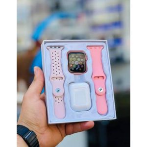 2-in-1 Strap Smart Watch With Free Earpods