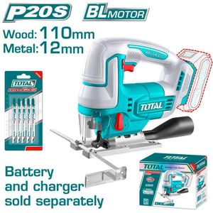 TOTAL TJSLI1008 Cordless jig saw Voltage:20V