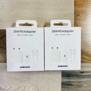 Samsung Galaxy A73 5G 25W Super Fast CHARGER USB C-C CABLE-white