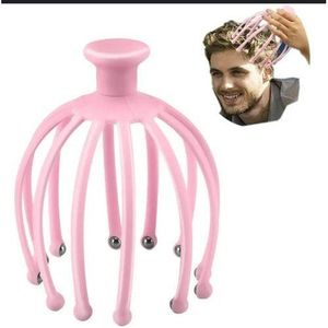 12-Claw Single Steel Ball Basic Head Massager, Scalp Massager, Head Scratcher