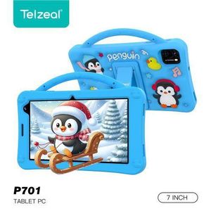 Telzeal P701 Kids Learning Tablet – 7'' HD Display, 6GB RAM, 256GB ROM, Android, Dual Camera, SIM Support