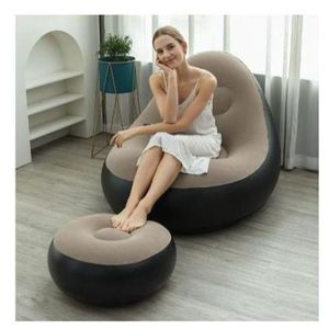 Comfy Chair For Bedroom Foldable Lazy Deck Chair Inflatable Lounger Air Sofa For Indoor Living Room Bedroom, Outdoor Travel Camping Picnic