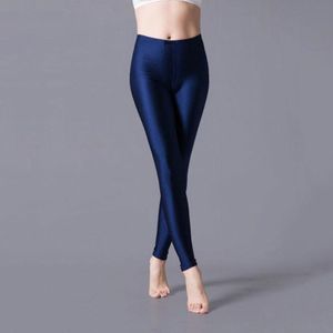 CUHAKCI New Summer Leggings Shiny Neon Short Pants Fashion