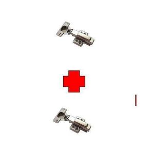 2Pcs Cabinet Hinges Hydraulic