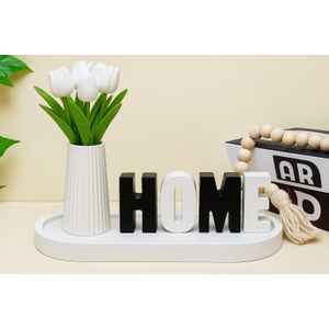 Ge END YR SALE 3PCS LONG FLOWER VASE + HOME DECORATIVE LETTERS + LARGE DISPLAY TRAY . DECORATE YOUR HOME HOMEDECORSHOME VASESARTIFICIAL DECORS DECORATE AND IMPROVE YOUR INTERIOR DESIGNS