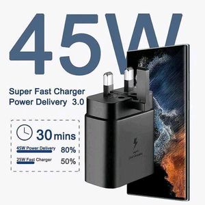 Samsung 45watts USB C TYPE C Adapter.