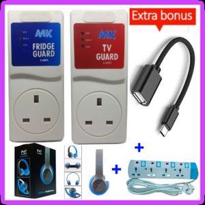 Smartc TV GUARD / FRIDGE GUARD SURGE PROTECTOR WITH USB