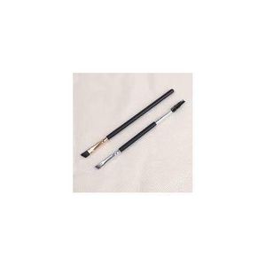 2PC Double Headed Fine Angled Eyeliner brush & Eye Brow Brush & Spoolie