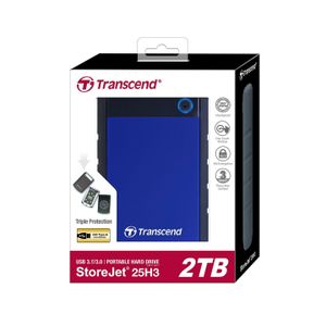Transcend External HDD 2TB – Purple – TS2TSJ25H3P