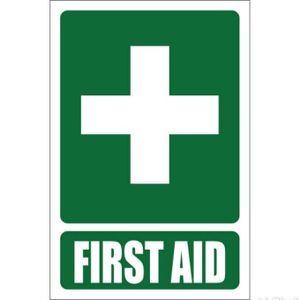 First Aid Green Sign