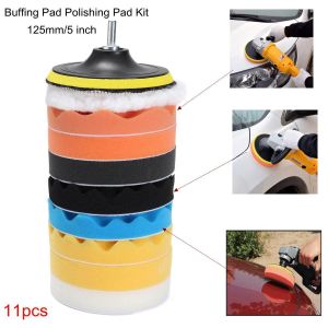 6pcs Car Polishing Pads Kit 3 Inch Car Sponge Buffing Pads Professional Car  Polishers Kit For Car Furniture Sanding Polishing Waxing Sealing