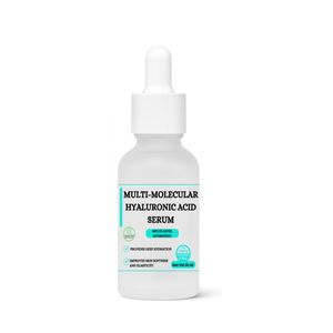 Luna-Glo Multi-Molecular Hyaluronic Acid Serum - Fragrance free ,Provides deep, multi-level hydration