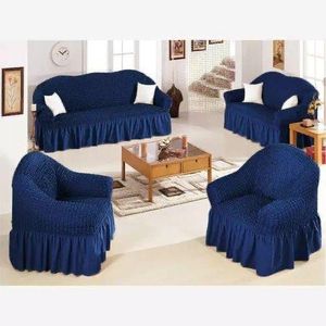 Buble Strestch Turkish Sofa Covers 7-Seater Set