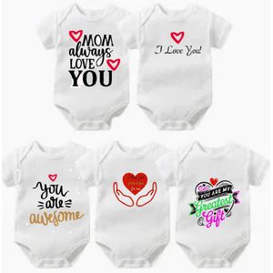 Baby Rompers Set – Heartfelt Messages Edition (Pack of 5)
