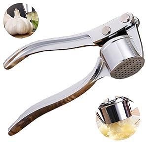 Stainless Steel Garlic Crusher & Mincer