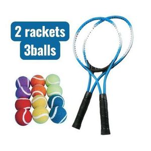 Lawn Tennis Racket Set – 2 Rackets & 3 Tennis Balls, tennis racquets 
