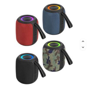 TWS Bluetooth High Bass Speaker, Portable Wireless Stereo Sound Sub woofer, Round 360 Crystal clear sound, IPX6 Waterproof, LED Light, Speakers For Outdoor Or Indoors Activities