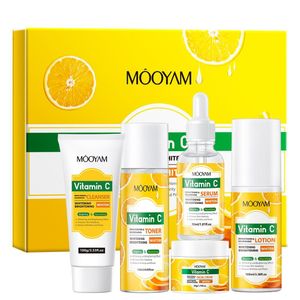 MOOYAM  Vitamin C 5-Piece Skincare Set – Dark Spot Corrector