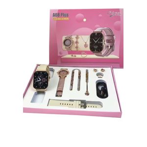 A68 plus smart watch with multiple colours and bracelets etc