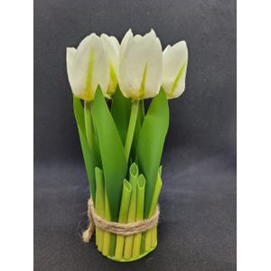 6pcs Artificial Tulip Flowers – Table Decor – Modern Style – Home & Office