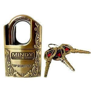 Mindy Top Anti-Burglar Theft Zinc Alloy High Security Padlock With 3 Keys