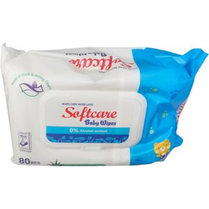 Softcare Wet Wipes 80 pcs bc