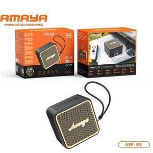 Amaya ASP-M2, 10W 13hrs Playtime Bluetooth Speaker Black