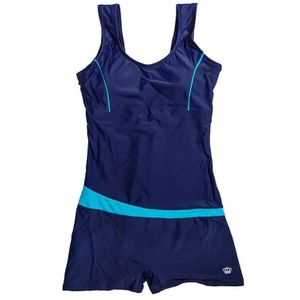 Kings Collection Ladies Swimming Costumes Swimsuit Wear one-piece swimsuit in blue