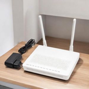 Dual Antenna XPON GPON ONU FTTH Fiber Router with Reliable WiFi and Easy Plug and Play Setup
