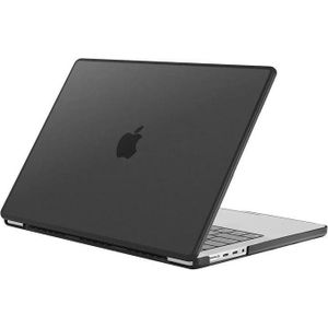 Henks ProCase for MacBook Pro 16 Inch 2026 2025-2021 M5 M4 M3 M2 M1 Pro/Max, Translucent Hard Shell Shockproof Cover for MacBook Pro 16.2" -Black