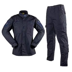 Outdoor  Airsoft Paintball Style Uniform Special Design- Navy Blue