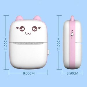 portable handheld rechargable bluetooth mini printer