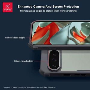 Cover XUNDD shockproof cases with MagSafe for the PIXEL 9PRO XL -TRANSPARENT