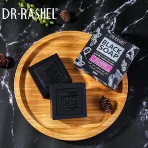 DR RASHEL  Collagen & Charcoal Black Soap - 100g