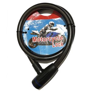 Motorcycle Lock, Warehouse, Gate, Strong Steel & Zinc Alloy Bike Cable Lock