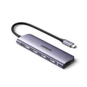 Ugreen  CM512 6-in-1 USB-C Multi-function Hub–(UG-15598)