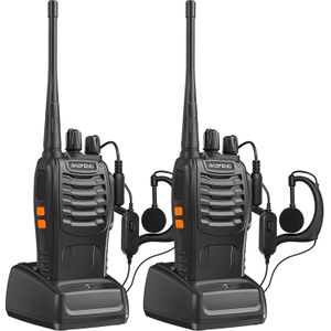 Pair of Baofeng BF-888S UHF Communication Radios for Long-Distance and Clear Transmission
