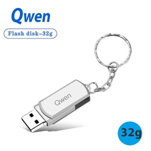 Qwen USB Flash Drive  Flash Disk-32GB  Silver