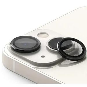 iPhone 14 Camera Lens Protector, Tempered Glass Lens Protector for iPhone 14, Anti-Scratch Night-Shooting Anti-Glare Lens Cover with Easy Install (Black)