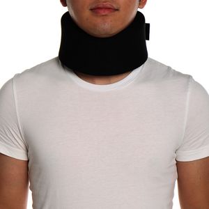 1pc Ice Silk Neck Brace, Neck Protector Neck Brace Adjustable Cervical  Collar For Sleeping Relief Neck Support Solid Color Soft Neck Brace