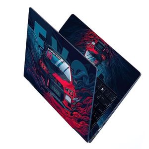 rts Full Body Laptop Skins Sticker Laminated HD Quality Vinyl fits Upto 15.6 inches Compatible with Dell, Lenovo, Acer, HP, Asus - Lancer EVO-Self-Adhesive