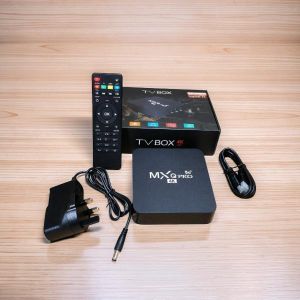 Mxq 8GB Ram + 128GB ROM Stable To Use, Built-In Wi-Fi, Features Rich, Reliable Quality for smooth streaming and browsing experience 4K Ultra HD Resolution Smart Android TV Box. 