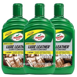 Turtle Wax Luxe Leather Cleaner & Conditioner Wipes